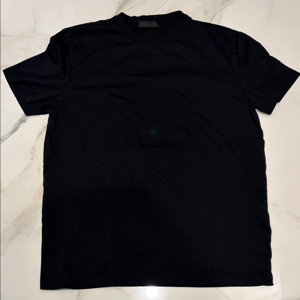 Prada Men's Black Short Sleeve Tee